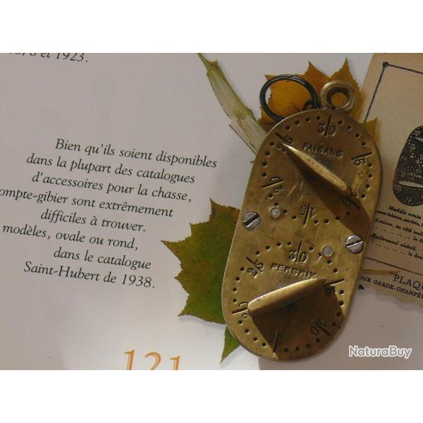 Compteur a gibiers ancien