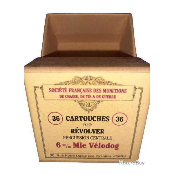 6 mm Vlodog: Reproduction boite cartouches (vide) SOCIETE FRANCAISE des MUNITIONS 8990045