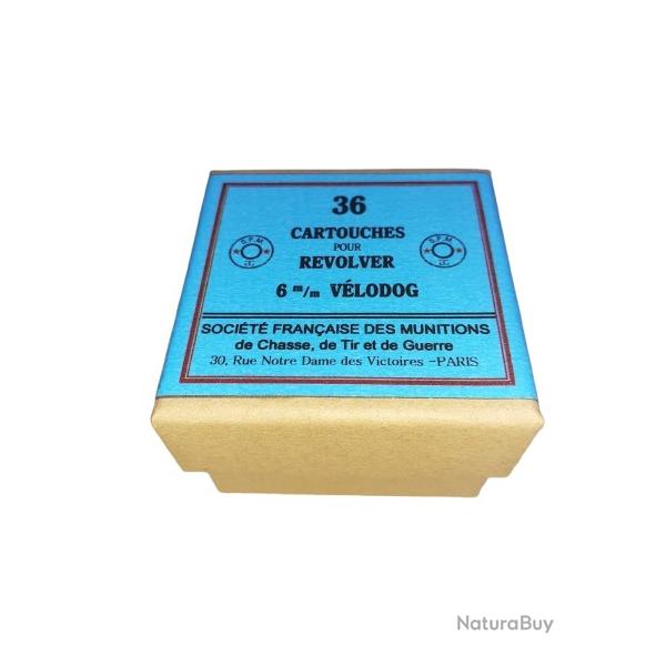 6 mm V�lodog ou 6mm V�lo-Dog: Reproduction boite cartouches (vide) SFM CTG 8990045