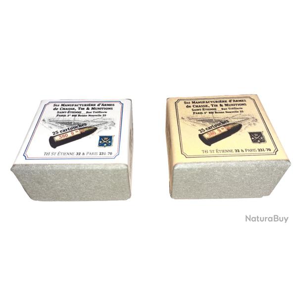 9 mm 380: AU CHOIX; Reproduction boite munitions (vide) SE 8990068