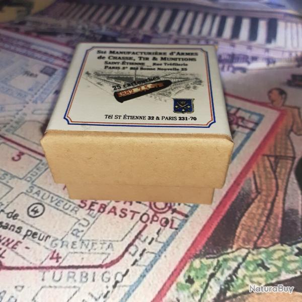 7,5 mm Suisse (R�glementaire 1882): AU CHOIX; Reproduction boite munitions (vide) SE 8990102