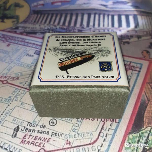 9 mm � Broches (type Lefaucheux): AU CHOIX; Reproduction boite munitions (vide) SE 8990134