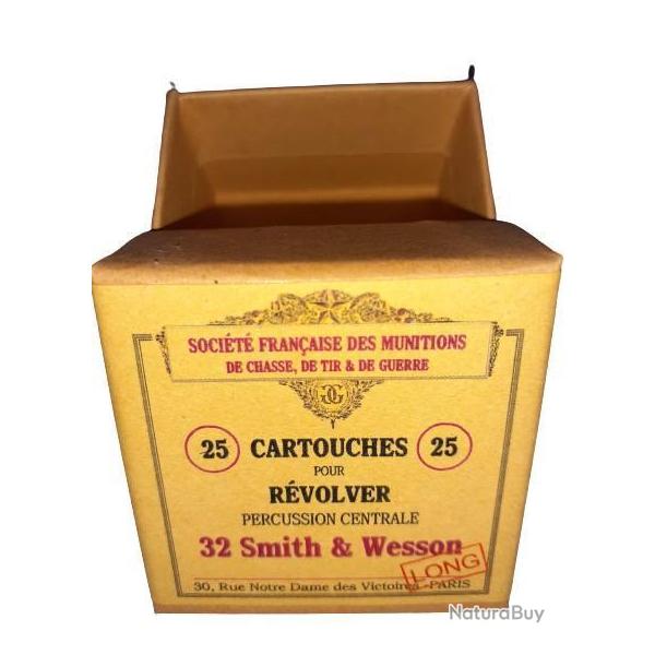 32 SW Long ou 32 Smith & Wesson Long: Reproduction boite cartouches (vide) SFM 8990180