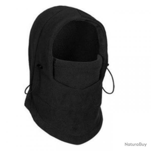 Cagoule  polaire noire