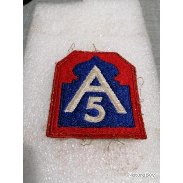 Patch arm�e us 5th ARMY WW2 ORIGINAL