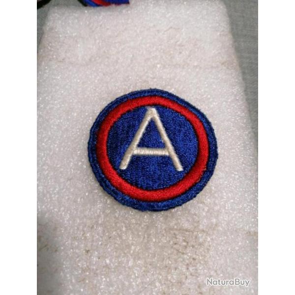 Patch arm�e us 3rd ARMY PATTON WW2 ORIGINAL