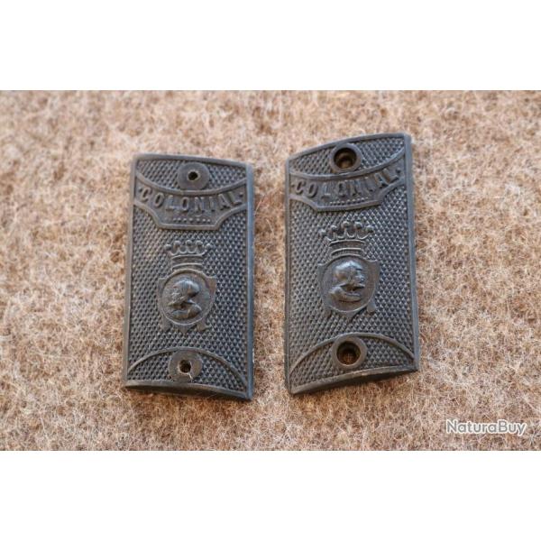 Plaquettes de pistolet "Colonial" cal. 6.35