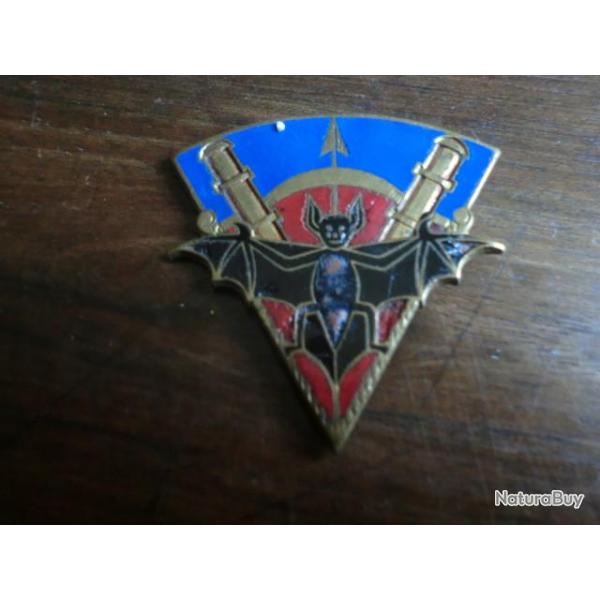 INSIGNE COURS PRATIQUE DE TIR ANTI ARIEN - CHAUVE-SOURIS - COURTOIS PARIS H776