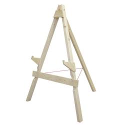Support en bois &agrave; 3 pieds grand mod&egrave;le pour cible Strawtec Round