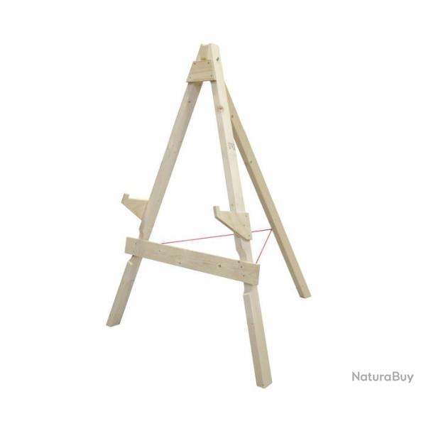 Support en bois � 3 pieds grand mod�le pour cible Strawtec Round
