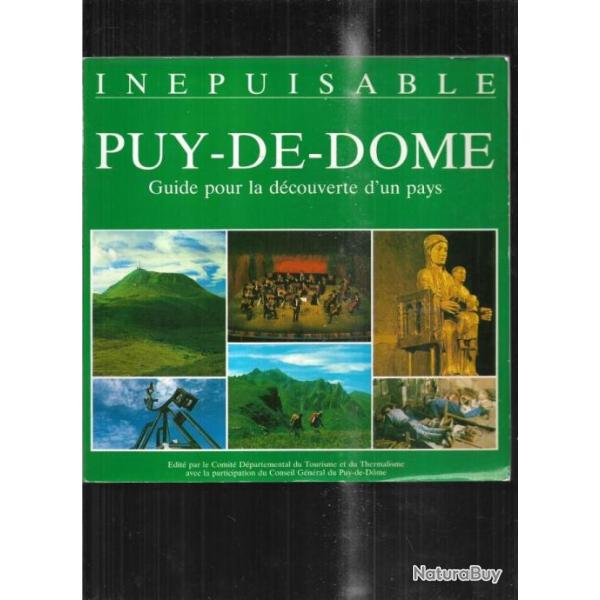 in�puisable puy de dome , guide pour la d�couverte d'un pays