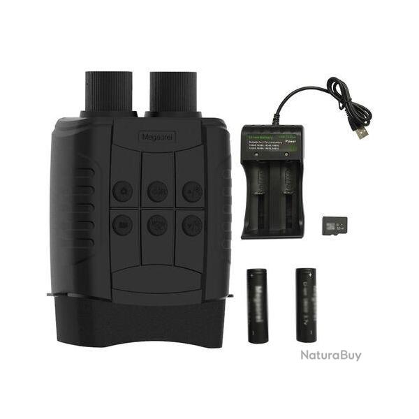 Jumelles De Vision Nocturne Infrarouge Megaorei Dispositif De Vision Nocturne Numerique 720P 300M