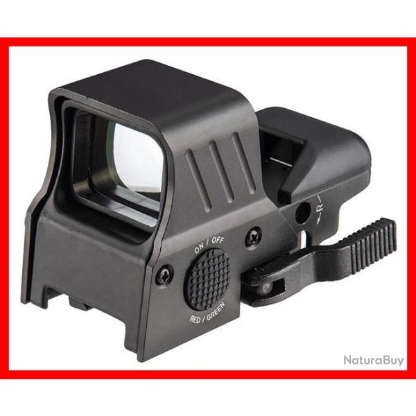 POINT ROUGE QD METAL REFLEX 4 RETICULES ROUGE / VERT