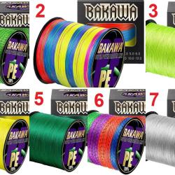 Tresse Fil de Peche Multifilament PE 8 brins 300m-Au Choix-0.275mm 23.5kg 20260729082516