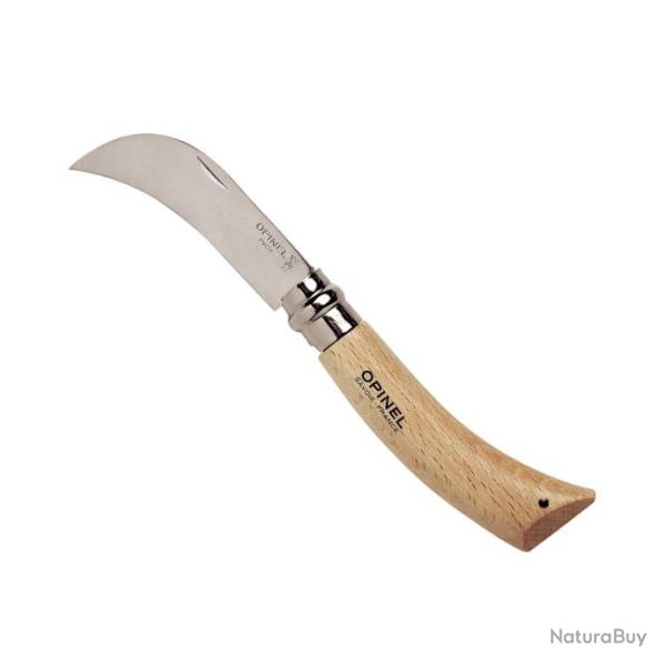 Opinel - Couteau Serpette Fermante N8 11cm H�tre Lame Inox - 957