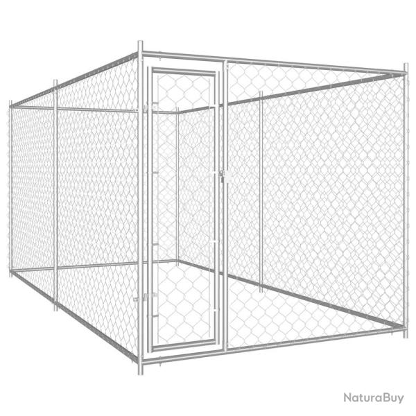 Chenil ext�rieur cage enclos parc animaux chien d'ext�rieur pour chiens 382 x 192 x 185 cm 02_00003