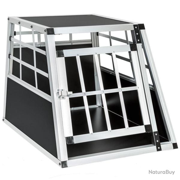 Cage de transport box caisse chien mobile aluminium single 08_0000507
