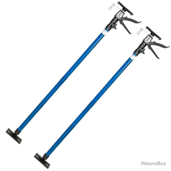 2 x etais tlescopique support barre tiges traverse de plafond set 115-290 cm 30 kg 08_0000501
