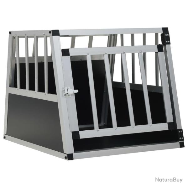 Cage pour chien avec une porte 54 x 69 x 50 cm noir 02_0000061