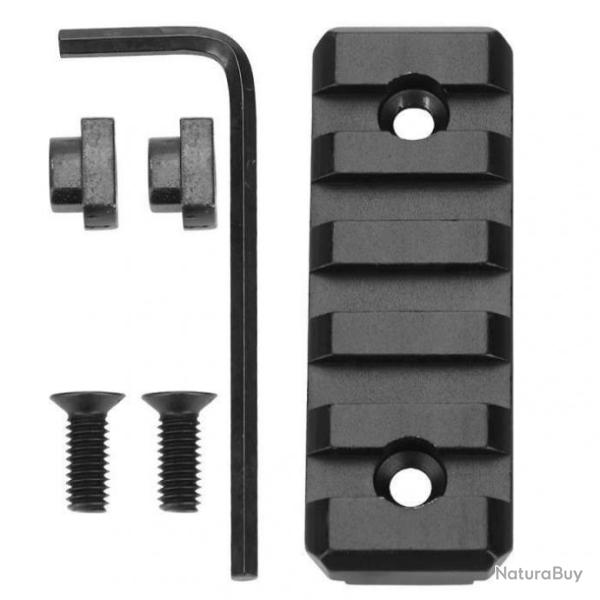 Rail  de 5 slots pour montage  M - LOOK    ( 5 emplacements )