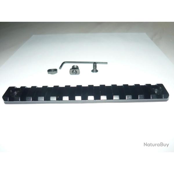 Rail  de 13 slots pour montage  M - LOOK   ( 13 emplacements )