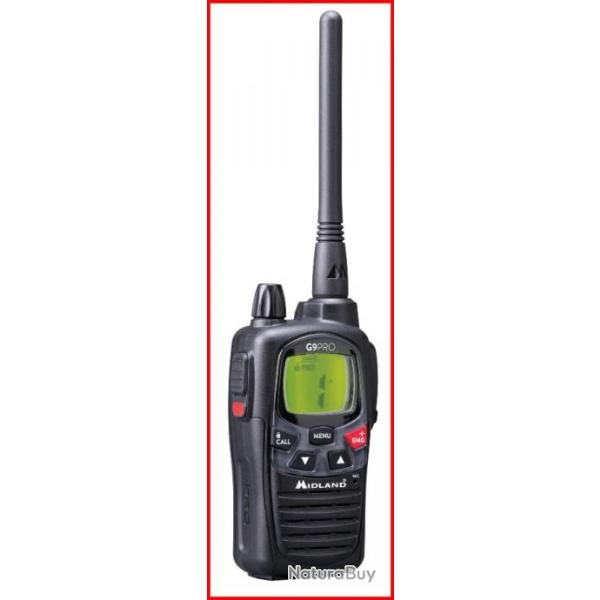 Talkie-Walkie Midland G9 PRO + oreillette