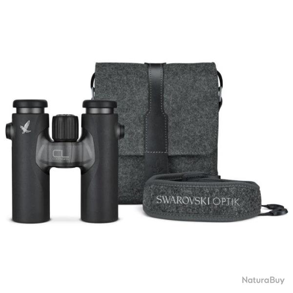 Pack Jumelles Swarovski Optik Cl Companion Northern Light - Anthracite / 8x30