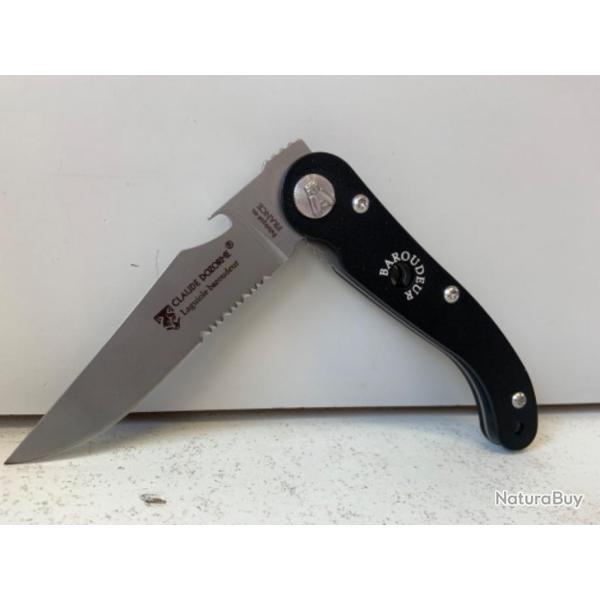 8094 COUTEAUX CLAUDE DOZORME LE BAROUDEUR NOUR METAL NEUF