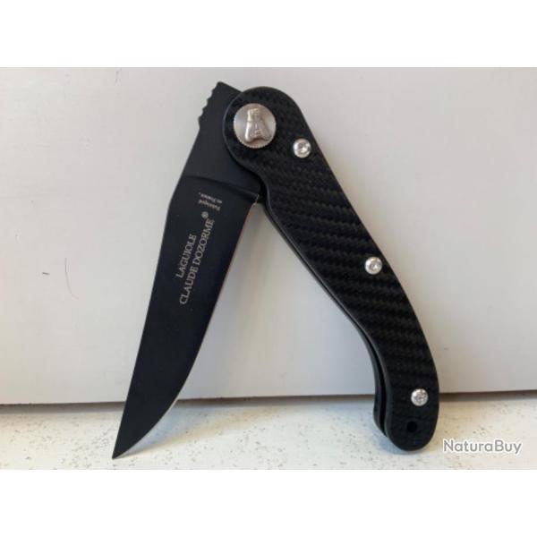 8098 COUTEAU CLAUDE DOZORME LE BAROUDEUR CARBONE NEUF