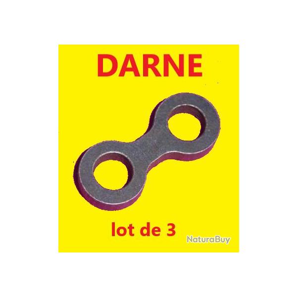 lot de 3 chanettes fusil DARNE