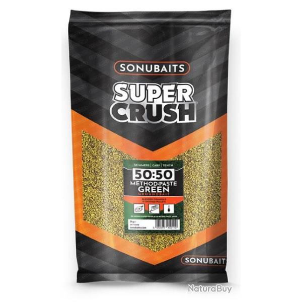 AMORCE SONUBAITS 50-50 METHOD ET PASTE GREEN 2KG