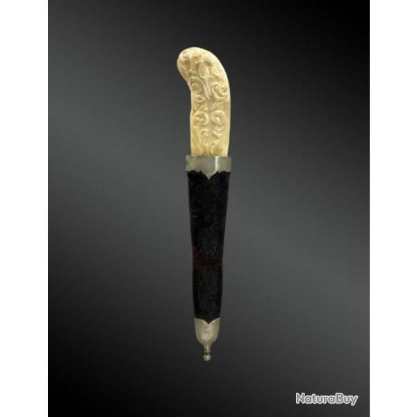 Couteau Droit Avec Fourreau, Pukko Finlande, D�but XX�me