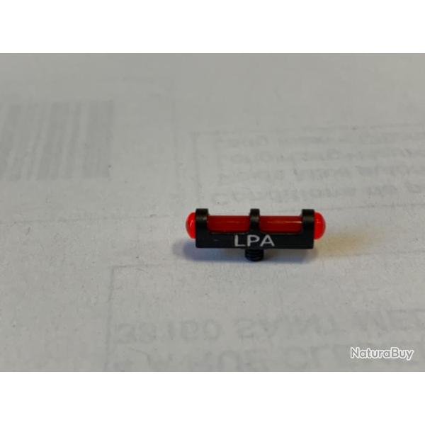 Guidon fibre optique rouge LPA 3mm