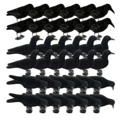 Pack 36 formes de corbeaux floqu&eacute;es