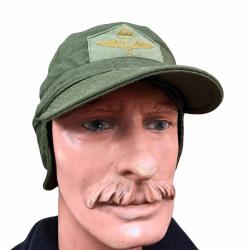 Casquette printemps/&eacute;t&eacute; avec rabat arm&eacute;e d el'air su&eacute;doise" - Tour de t&ecirc;te 59
