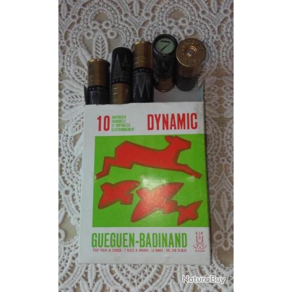 BOITE DE 10 BELLES CARTOUCHES DE COLLECTION cal12 (GUEGAN BADINAN)
