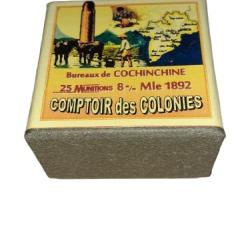 8 mm 1892 ou 8mm Lebel: Reproduction boite munitions (vide) CoCo 9007507