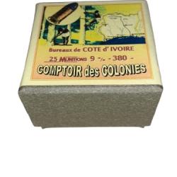 9 mm 380: Reproduction boite munitions (vide) CoCo 9007531