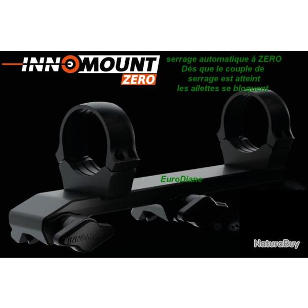 Innomount, verrouillage automatique Zero, avec colliers de 36 mm h=9mm pour Blaser R93 "NOUVEAUT�!
