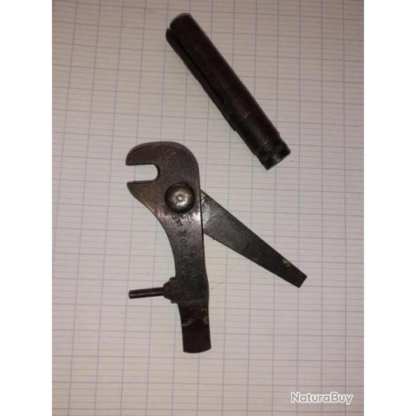 Outil de dmontage et extracteur d'etui brise pour fusil/ carabine Springfield 1873 a 1889