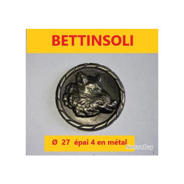 CALOTTE T�TE DE SANGLIER EN RELIEF � L'ORIGINE POUR  Fusil Bettinsoli convient � ttes marques