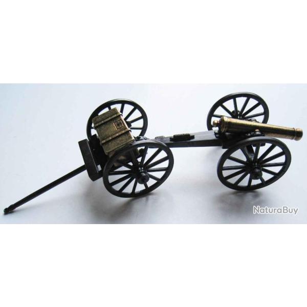 CANON AVEC TRAIN AVANT 1857 USA - GUERRE DE SECESSION -