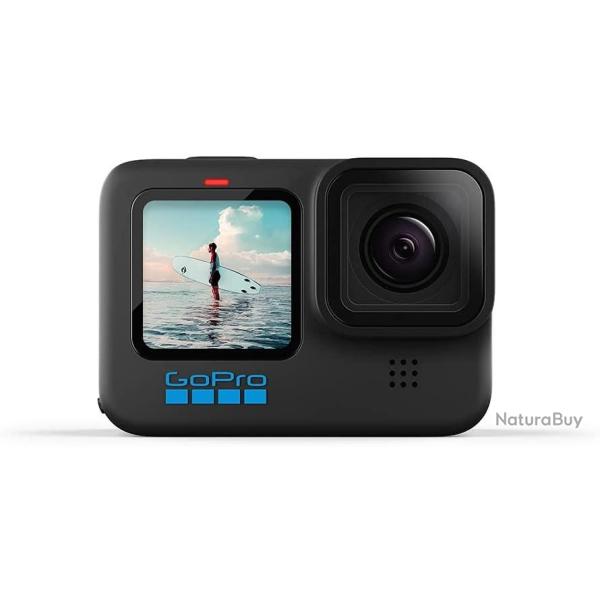 GoPro HERO 10 Black Cam�ra d'Action Etanche avec Ecrans LCD Avant et Arri�re tactiles vid�o Ultra 5K