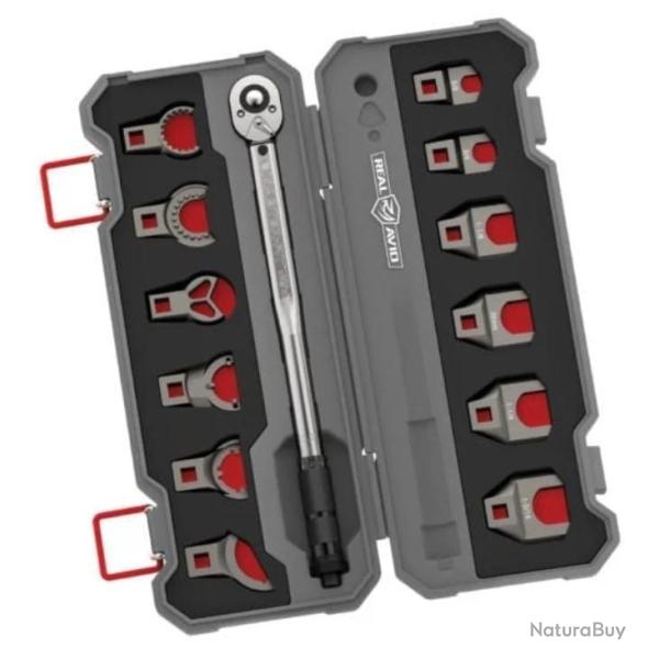 ( Kit pour AR15 REAL AVID MASTER-FIT Clef dynamomtrique + 12 pices)Kit pour AR15 REAL AVID MASTER-