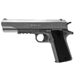 R&eacute;plique airsoft Colt 1911 M&eacute;tal Slide Silver (Cybergun)