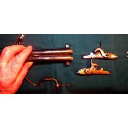 Napol&eacute;on III   Magnifique lensemble pour recontonstitions  du pistolet manque la crosse Pl196