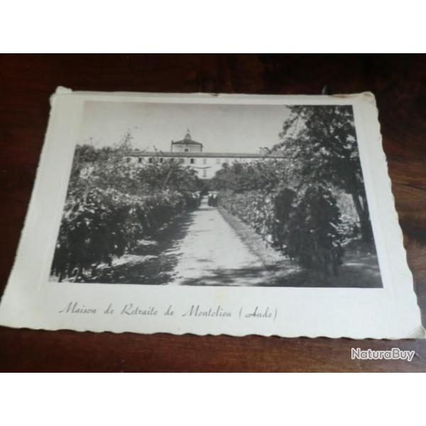 CP  Dpt  11 MONTOLIEU  MAISON DE RETRAITE