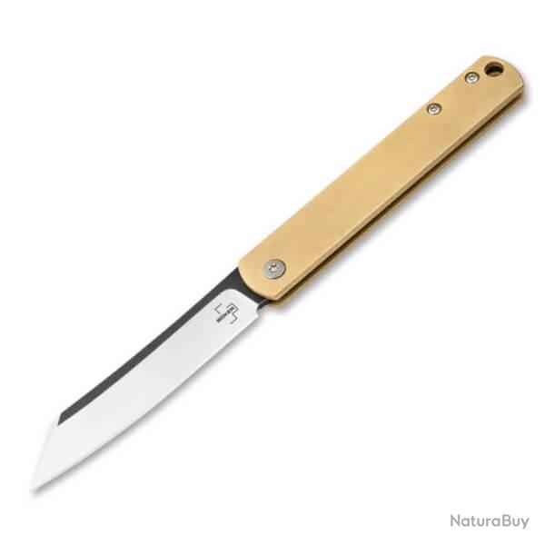 01BO369-Couteau pliant Boker Plus Zenshin 42 Brass