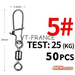 50 Emerillon Agrafe Inox pour la Peche-5 20260729082516