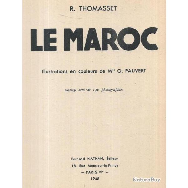 le maroc de r.thomasset editions fernand nathan